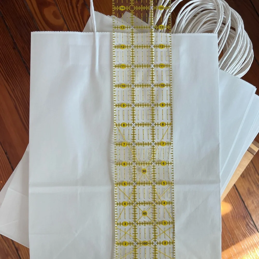 White Paper Shopping Bags